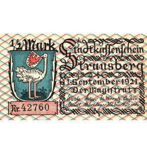 Strausberg Set 6 Notgelds